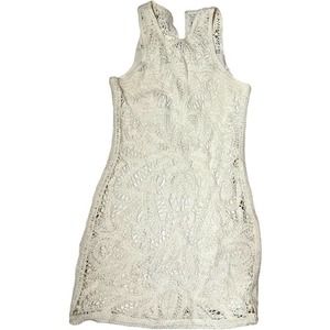 Crochet Sleevless Bodycon Dress